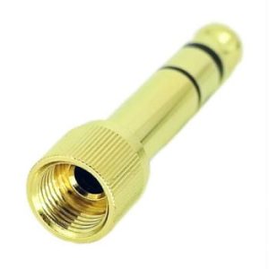 Adapter Jack - Headphones - 1/4"