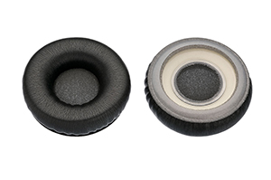 595222 Earpads, leather, 1 pair Black (HD 26 PRO, HME 26-II)