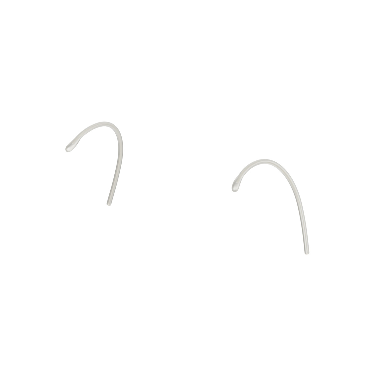 EARHOOK TRANSPAR, 10 PCS.
