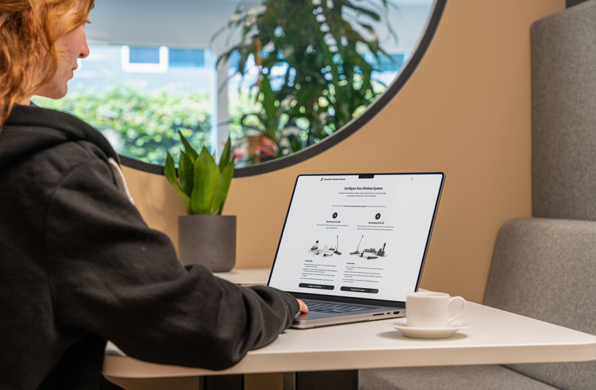 A Sennheiser bemutatja gyors és egyszerű konfigurálást elősegítő vezeték nélküli tervezőjét