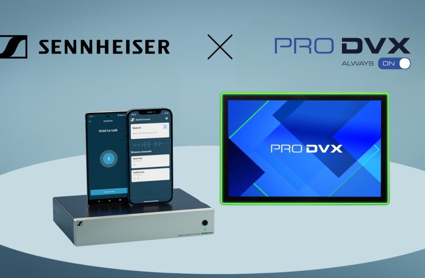 ProDVX Europe és Sennheiser összefogás az akadálytalan hangélmény jegyében  